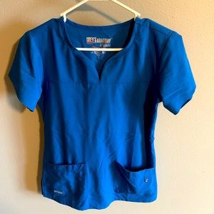 Like new, Greys Anatomy scrub top size small!